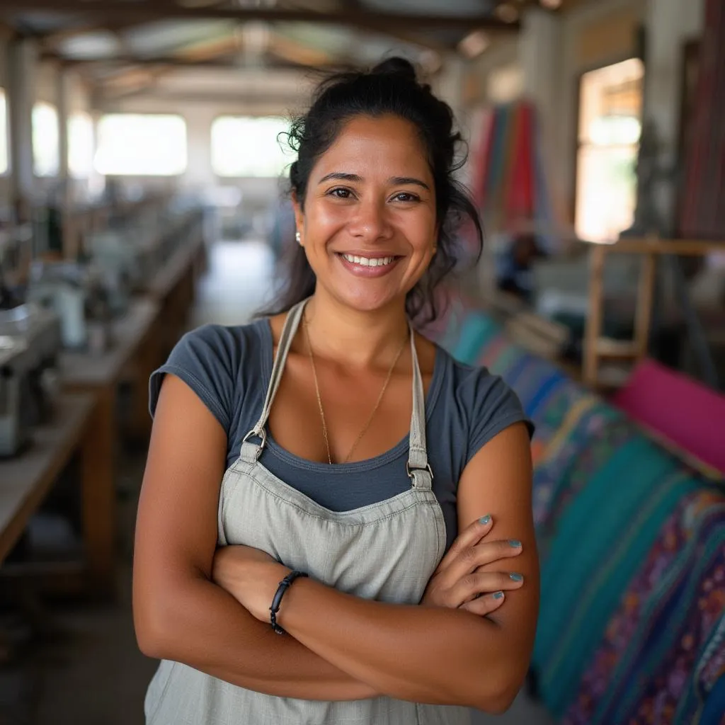 Luisa Fernández, Emprendedora Textil